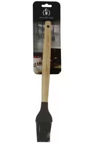 Кисточка кондитерская 27*3.8*1.5см темно-серая арт.H7542-22-1