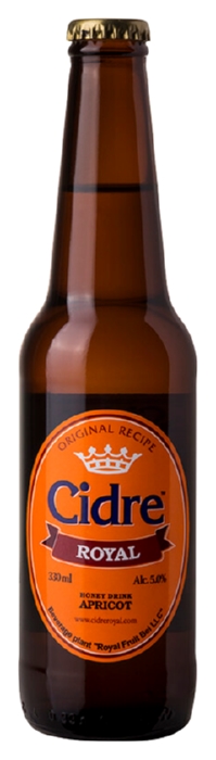 Напиток слабоалкогольный РОЯЛ ФРУТ Медовуха абрикосовая 5% ст/б 0.33л