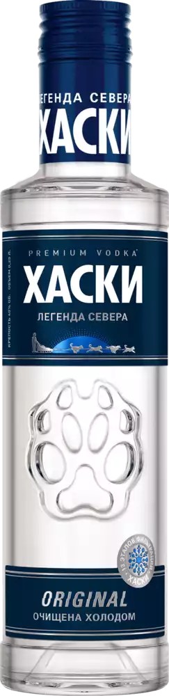 Водка ХАСКИ 40% ст/б 0.25л