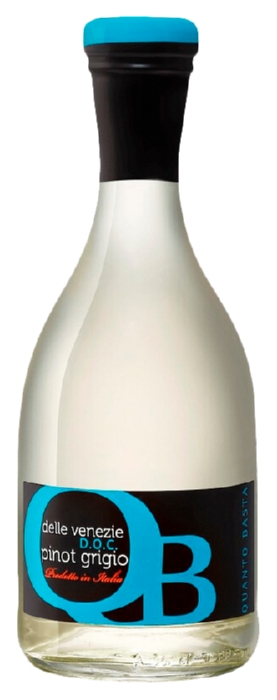 Вино КВАНТО БАСТА Пино Гриджо делле Венецие белое сух 9-15% ст/б 0.25л