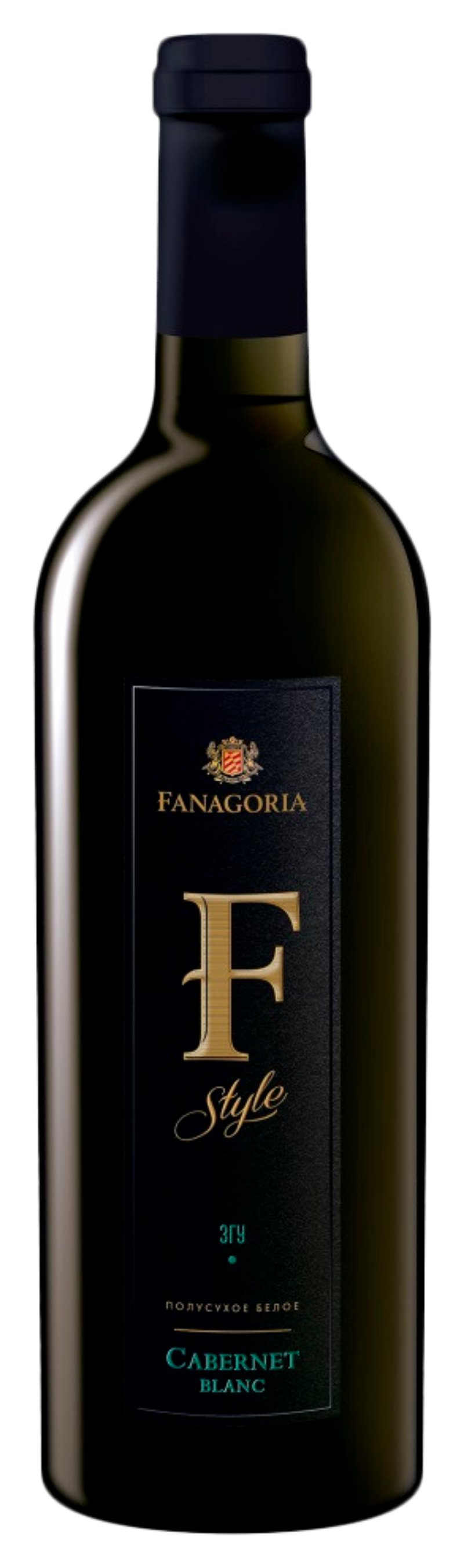 Вино Ф-СТИЛЬ Каберне по белому белое п/сух 13.5% ст/б 0.75л