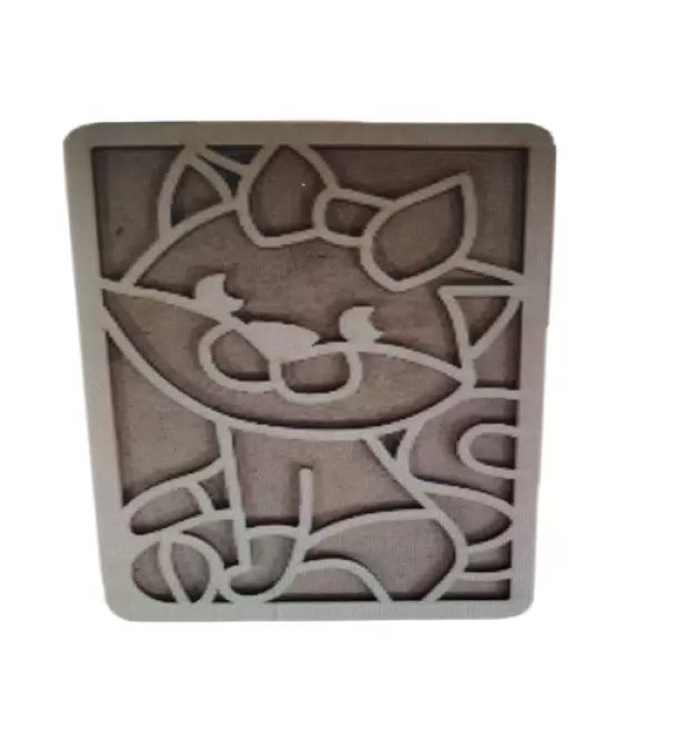 Раскраска пластилином АПИЛКА Котенок арт.7