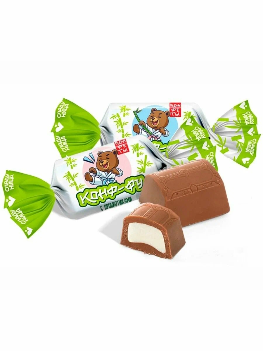 Конфеты СЛАДУНИЦА Конф-фу Ассорти весовые