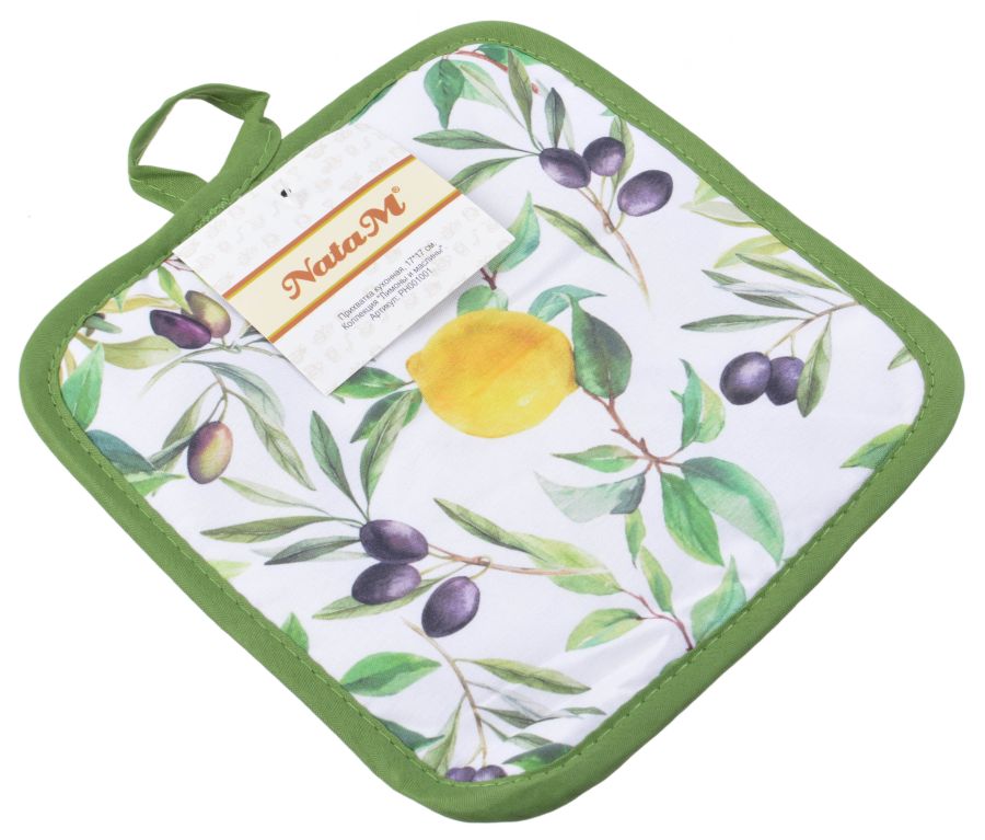 Прихватка кухонная НАТАМ Лимоны и маслины арт.PH001001