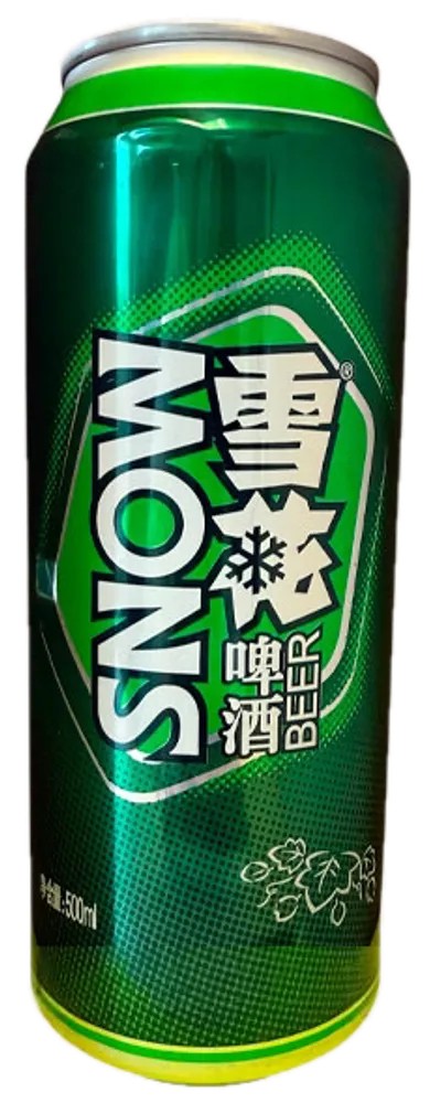 Пиво СНОУ Фреш светлое фильтрованное пастер 4% ж/б 0.5л