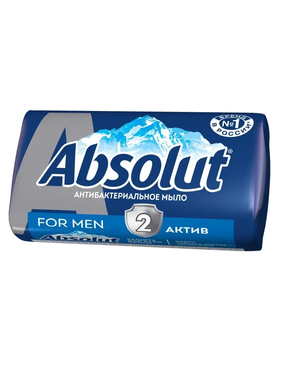 Мыло туалетное АБСОЛЮТ Лемонграсс и мята 90г
