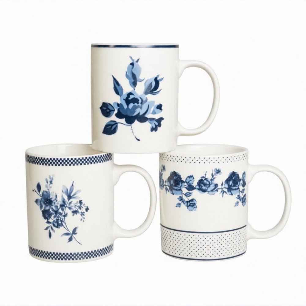 Кружка чайная Гжель керамическая 300мл арт.536313