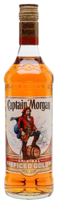 Напиток спиртной КАПИТАН МОРГАН Пряный золотой на основе рома 35% ст/б 0.7л