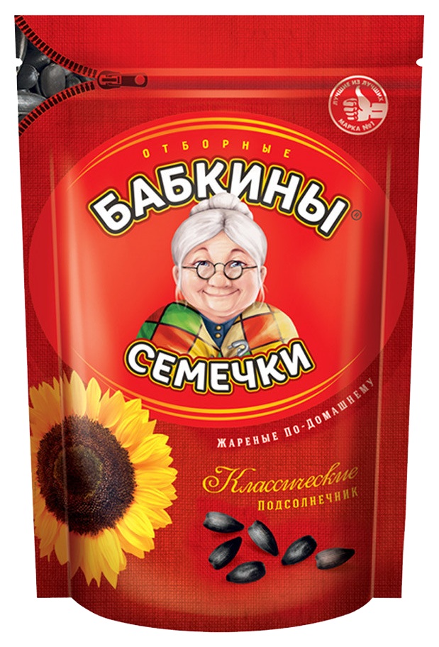 Семечки БАБКИНЫ жареные 300г