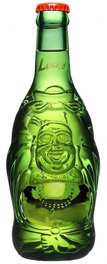 Пиво ЛАКИ БУДДА светлое пастер 4.7% ст/б 0.33л