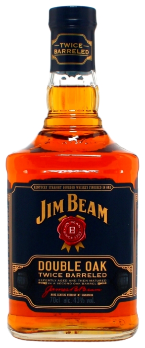 Виски ДЖИМ БИМ Дабл Оак 43% ст/б 0.7л