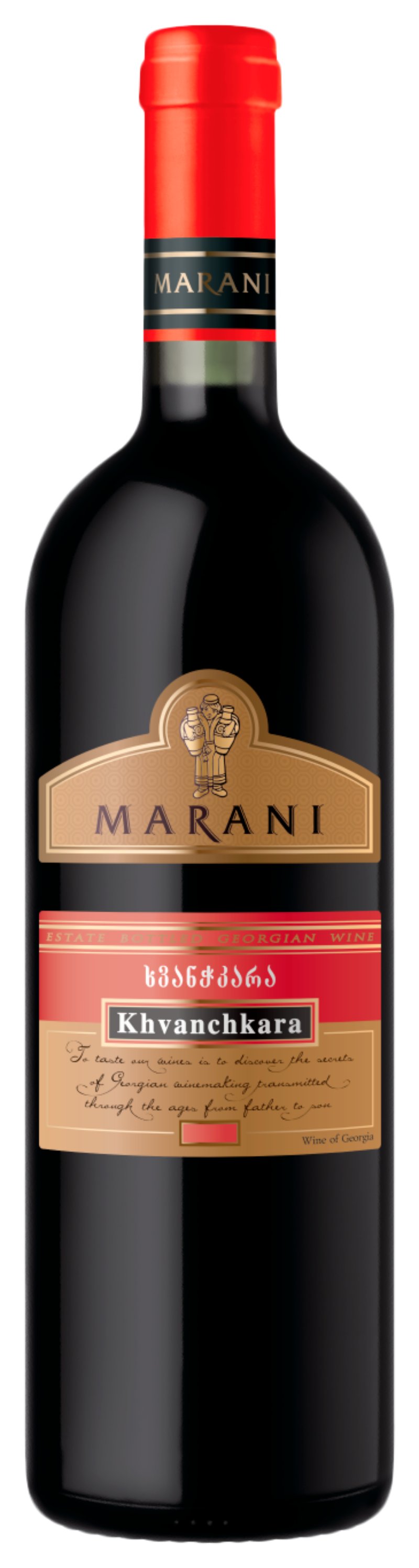 Вино МАРАНИ Хванчкара красное п/сл 11% 0.75л