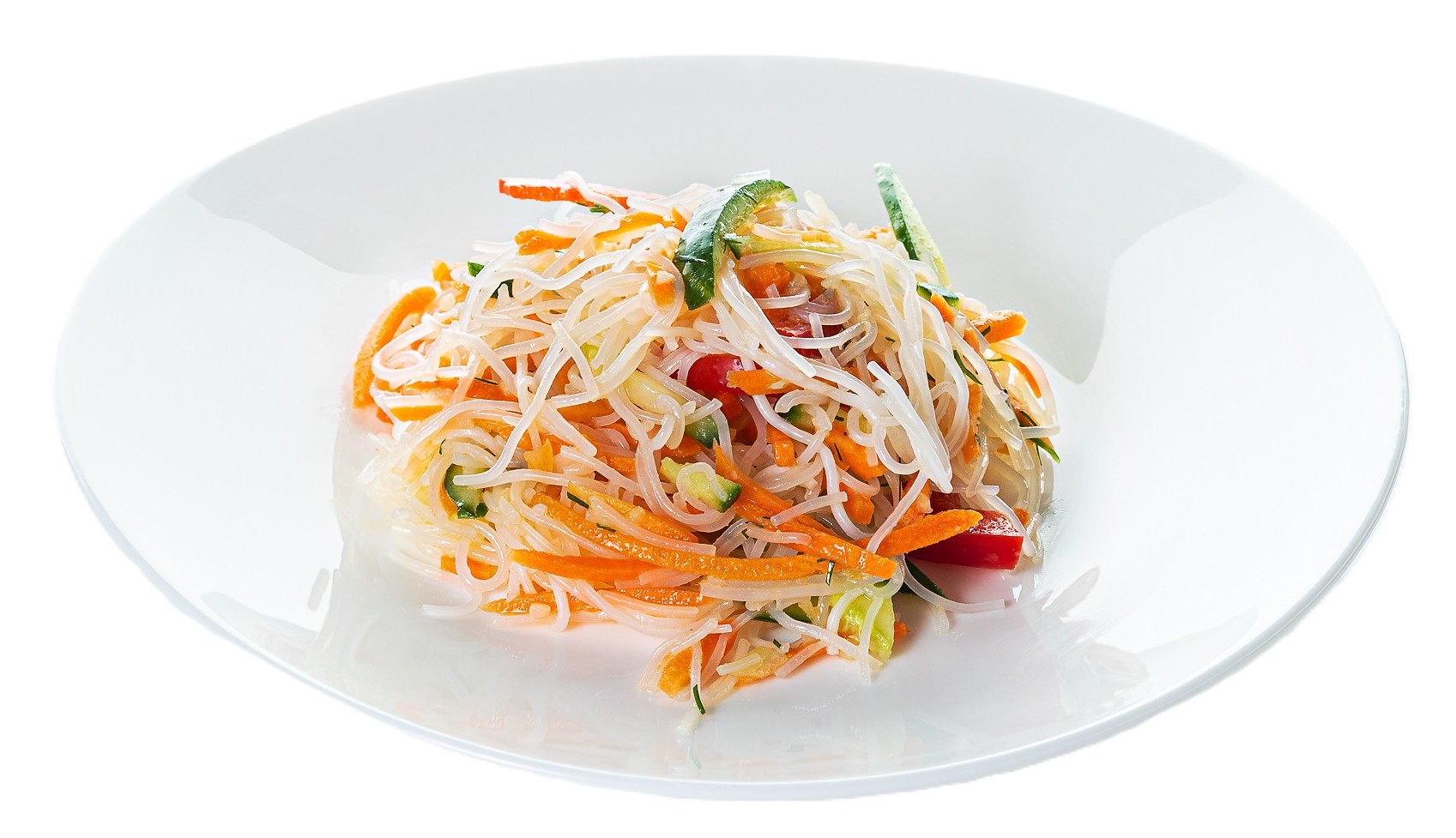 Закуска корейская из фунчезы с огурцом