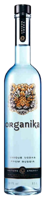 Водка ОРГАНИКА Тайгер 40% ст/б 0.5л