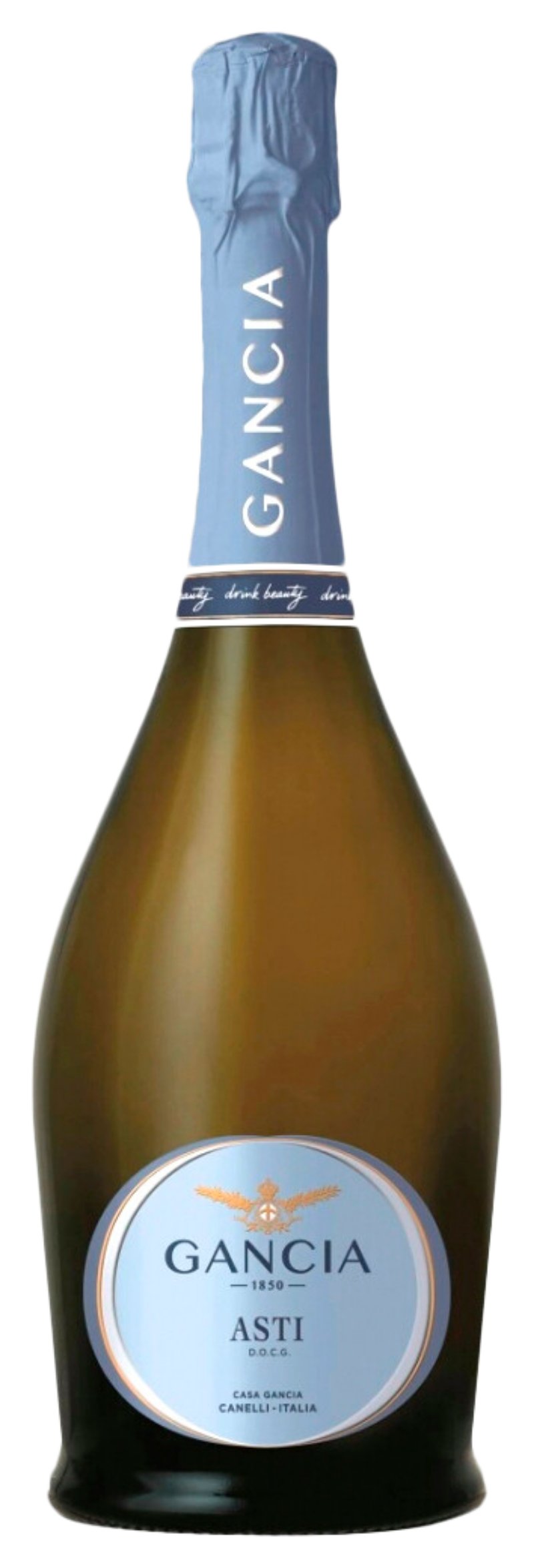 Игристое вино ГАНЧА Асти белое сл 7.5% 0.75л