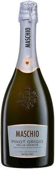 Игристое вино МАСКИО Пино Гриджио белое брют 11% ст/б 0.75л