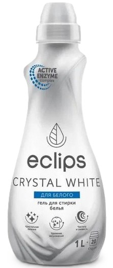 Гель для стирки ЭКЛИПС для белого белья 1000мл
