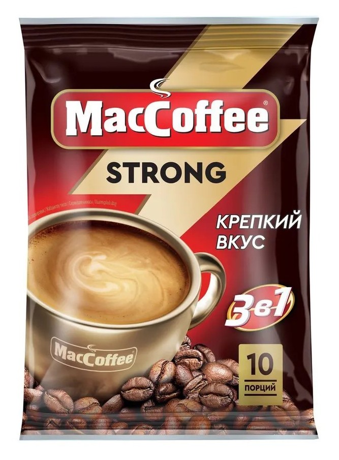 Напиток кофейный МАК КОФЕ Крепкий 3в1 18г
