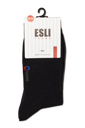 Носки мужские КОНТЕ ЕСЛИ Термо черные р.27 арт.15С-26СПЕ
