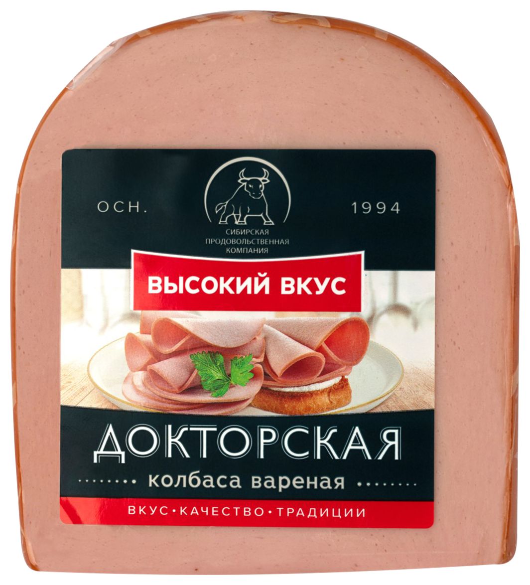 Колбаса ВЫСОКИЙ ВКУС Докторская 350г