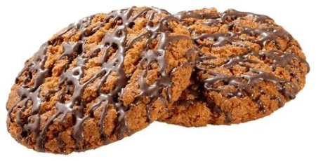 Печенье ГРАФФСКОЕ ИЗОБИЛИЕ овсяное темный декор 1кг