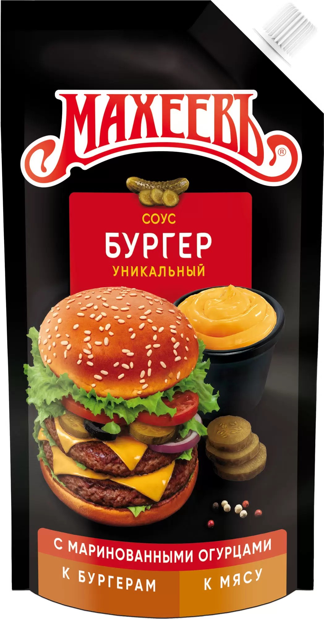 Соус МАХЕЕВ Бургер д/пак 200мл