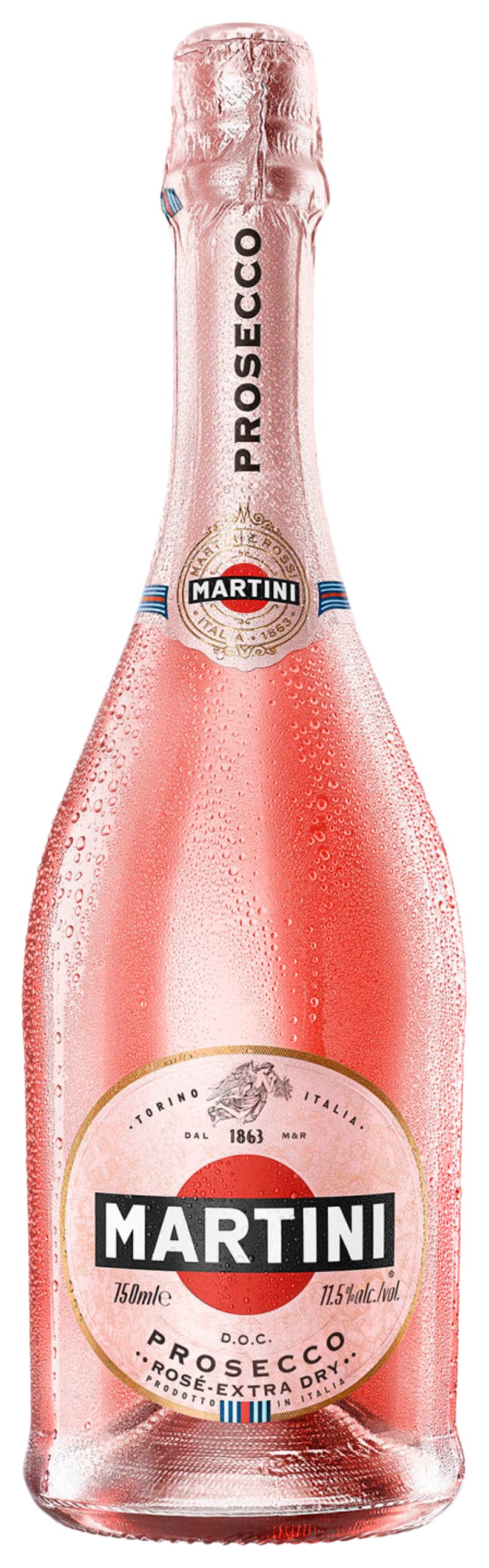 Игристое вино МАРТИНИ Просекко Розе розовое сух 11.5% 0.75л