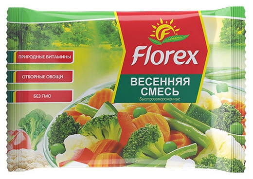 Смесь овощная ФЛОРЕКС Весенняя с/м 400г