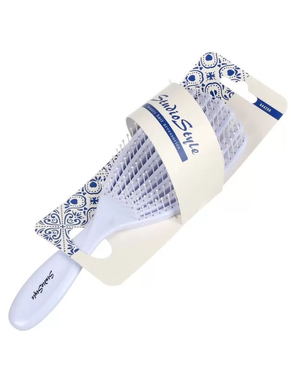 Щетка для волос СТУДИО СТАЙЛ Релакс скелет широкая