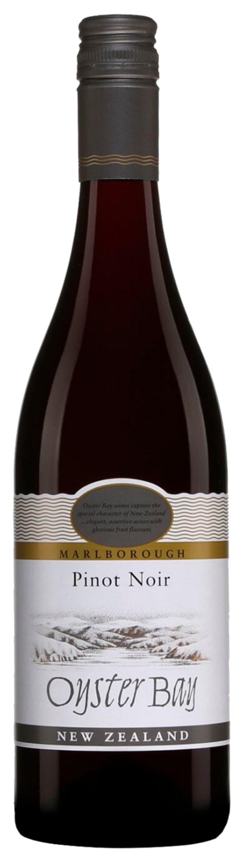 Вино ОЙСТЕР БЕЙ Мальборо Пино Нуар красное сух 14% ст/б 0.75л