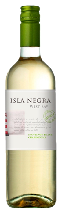 Вино ИСЛА НЕГРА Совиньон Блан Шардоне белое п/сух 13% ст/б 0.75л