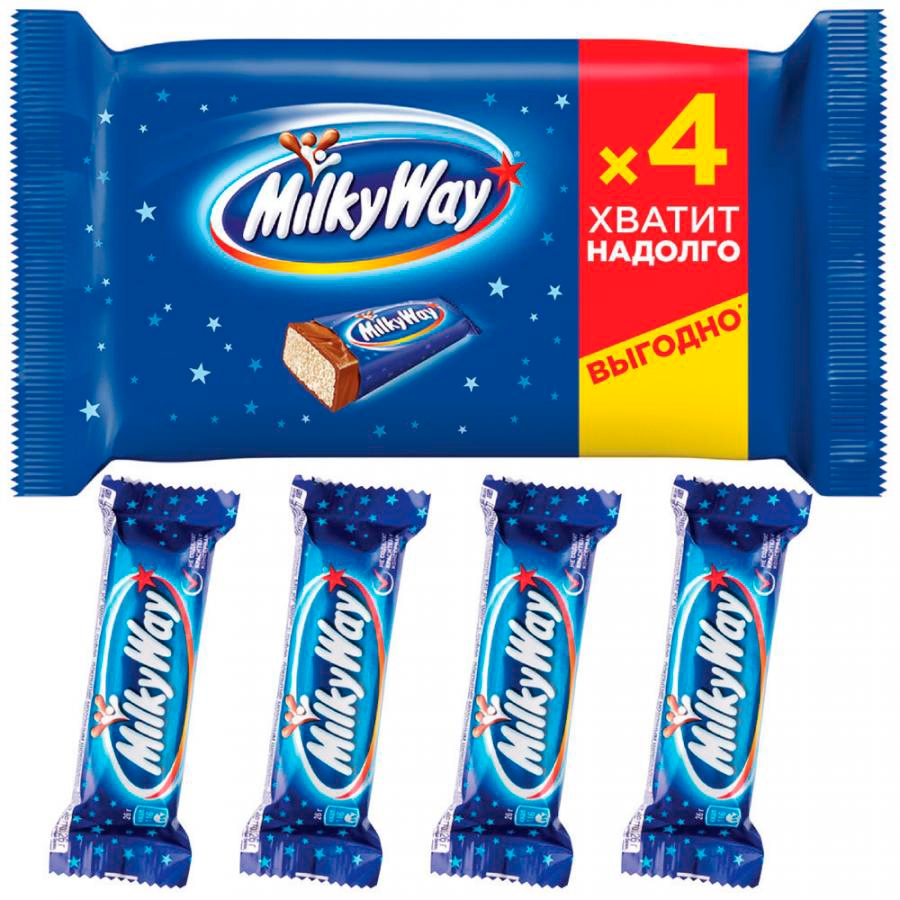 Батончик МИЛКИ ВЕЙ мультипак 104г