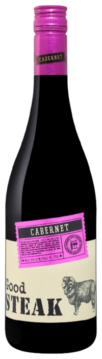 Вино ГУД СТЕЙК Каберне красное сух 10-12% ст/б 0.75л
