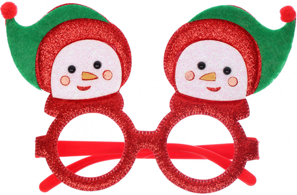 Очки новогодние СЕРПАНТИН Колпаки Веселые друзья арт.774-155/156