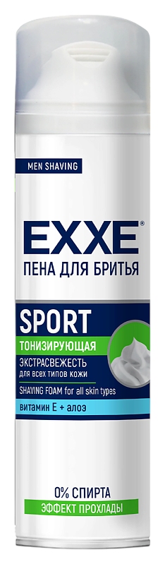 Пена для бритья ЭКСЕ Мен Спорт 200мл