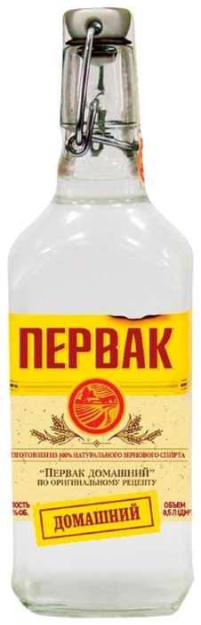 Настойка ПЕРВАК ДОМАШНИЙ замутненная 40% 0.25л