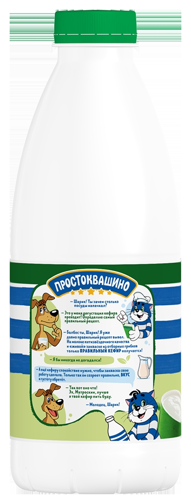 Кефир ПРОСТОКВАШИНО бзмж 3.2% пэт 930г