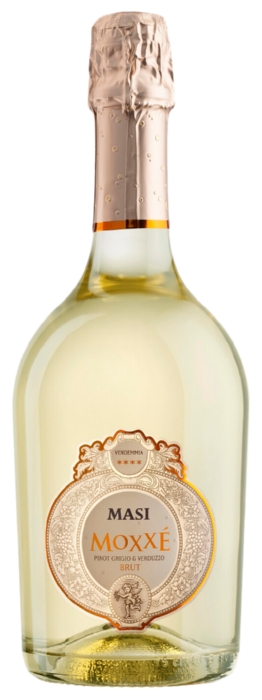Игристое вино МАЗИ Моксэ белое брют 12% ст/б 0.75л