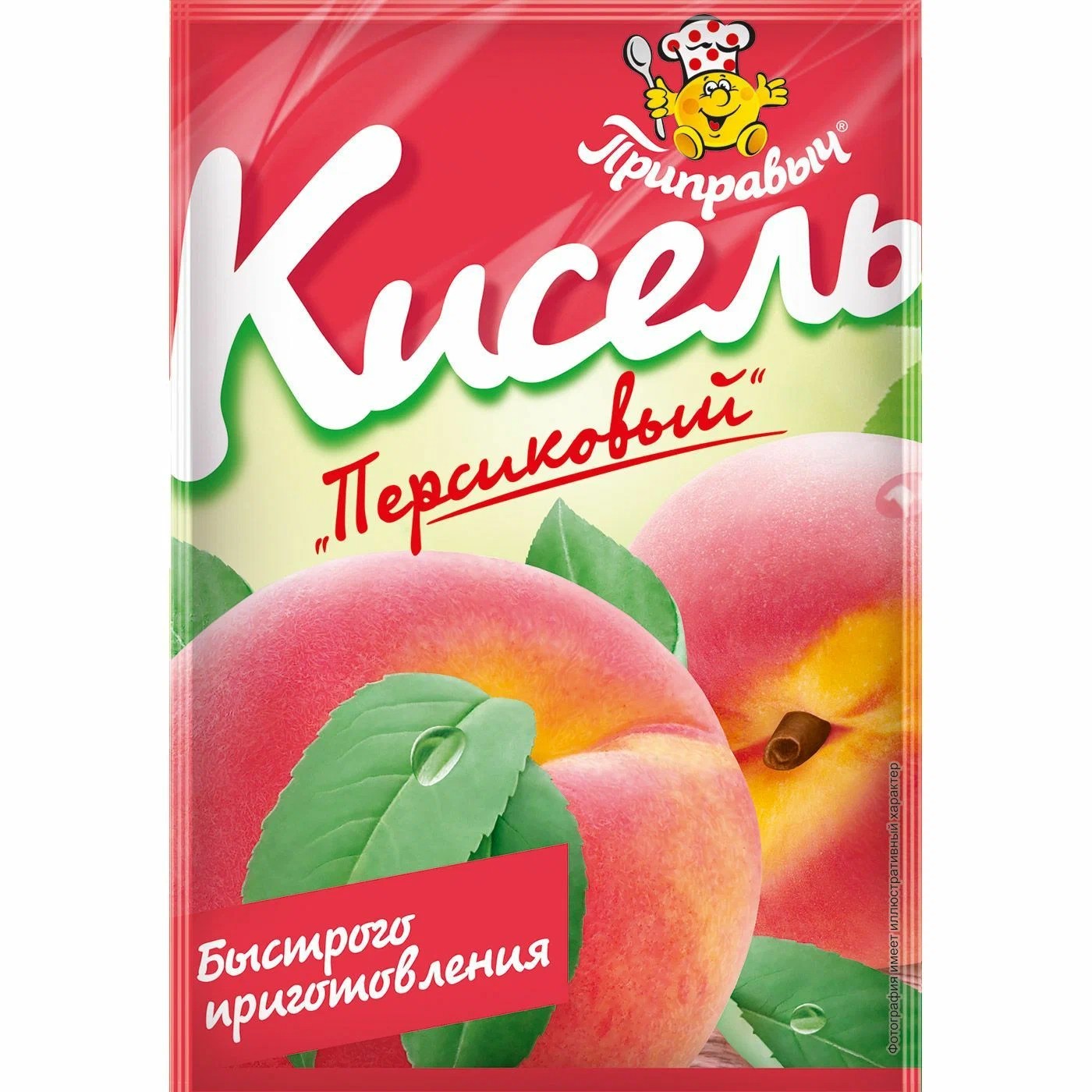Кисель ПРИПРАВЫЧ персик 110г м/у
