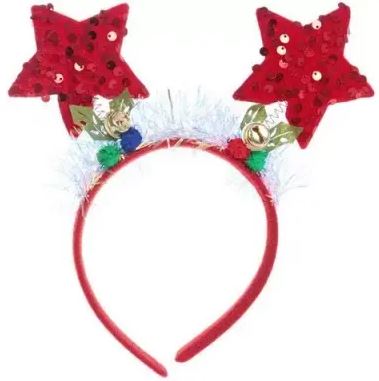 Ободок карнавальный СЕРПАНТИН Звездочки арт.774-211