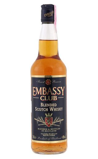 Виски ЭМБАССИ КЛАБ 3 года 40% ст/б 0.7л