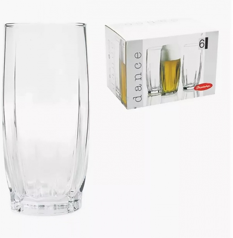 Набор стаканов ДЭНС для коктейля 320мл 6шт арт.36529