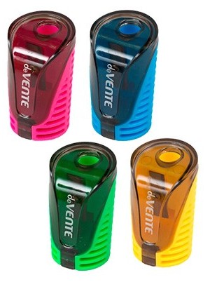 Точилка ДЕВЕНТЕ с контейнером в ассортименте арт.4071408