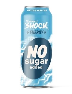 Напиток ФИТНЕС ШОК классический ж/б 450мл