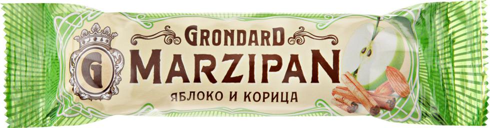 Батончик АЦТЕК Марципановый яблоко корица 50г