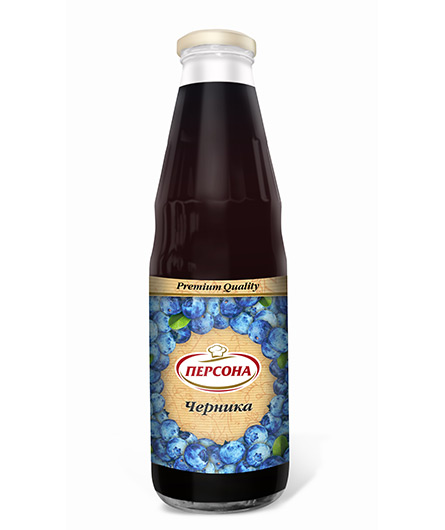 Сок ПЕРСОНА черника ст/б 1л