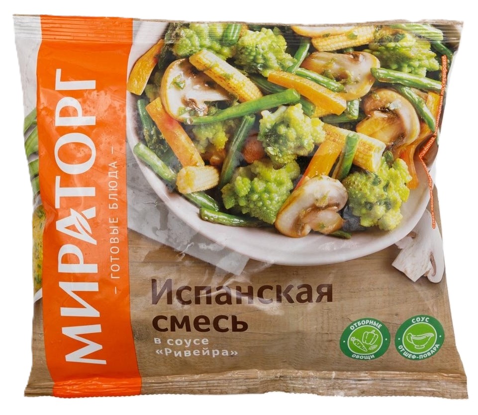 Смесь овощная МИРАТОРГ Испанская с/м 400г