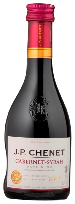 Вино ЖАН ПОЛЬ ШЕНЕ Каберне Сира красное п/сух 13% 0.75л