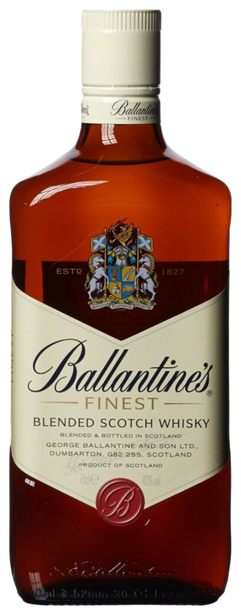 Виски БАЛЛАНТАЙНС Файнест 40%-43% ст/б 0.7-0.75л
