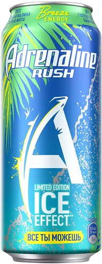 Энергетический напиток АДРЕНАЛИН РАШ Бриз ж/б 0.449л